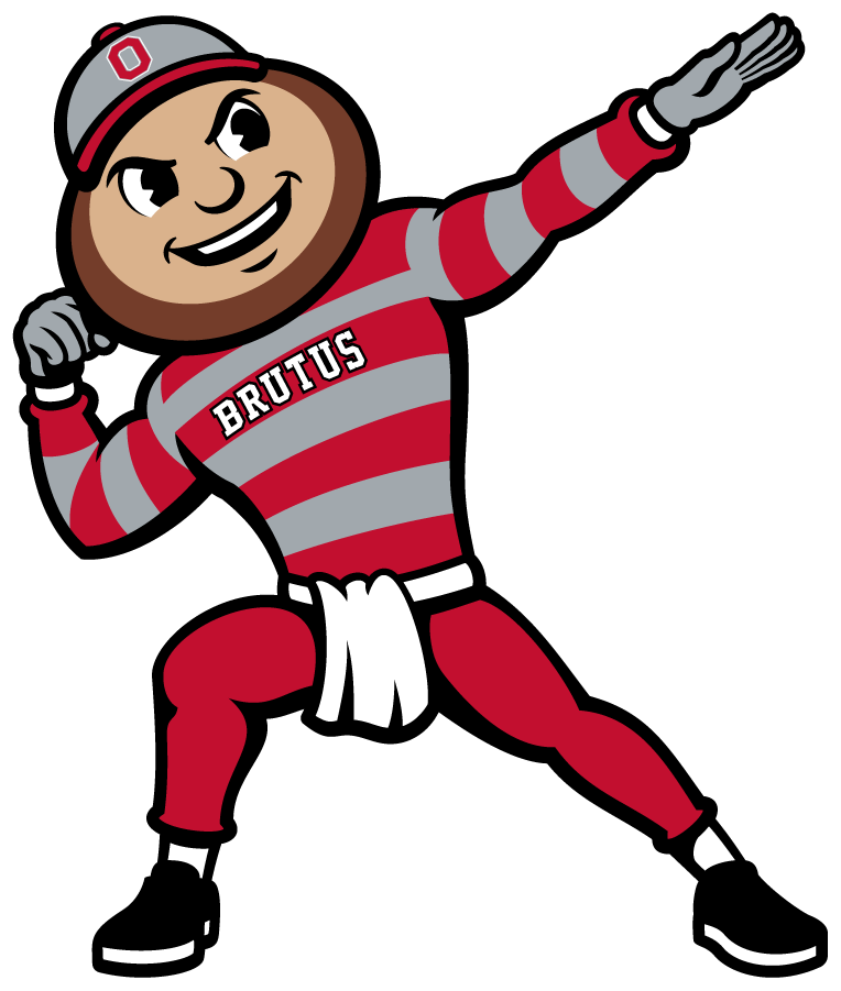 Ohio State Buckeyes 2022-Pres Mascot Logo v4 diy DTF decal sticker